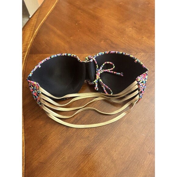 Victoria’s Secret Confetti Bikini Top Size 36D - Picture 6 of 6